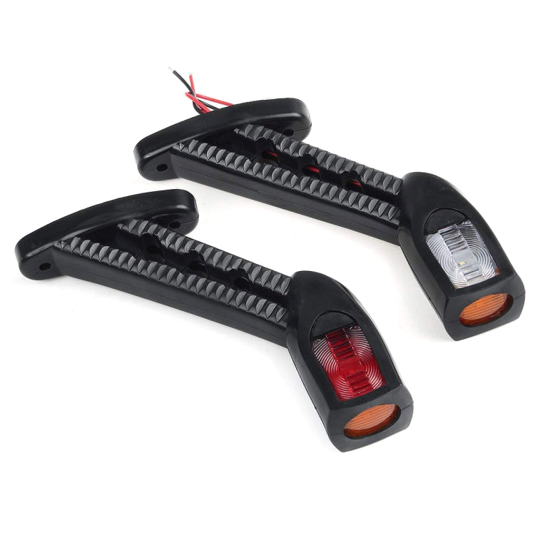 2pcs 12-24V Car / Truck LED Side Marker Indicator Lights Bulb Lamp - Clearance Lights by buy2fix | Online Shopping UK | buy2fix