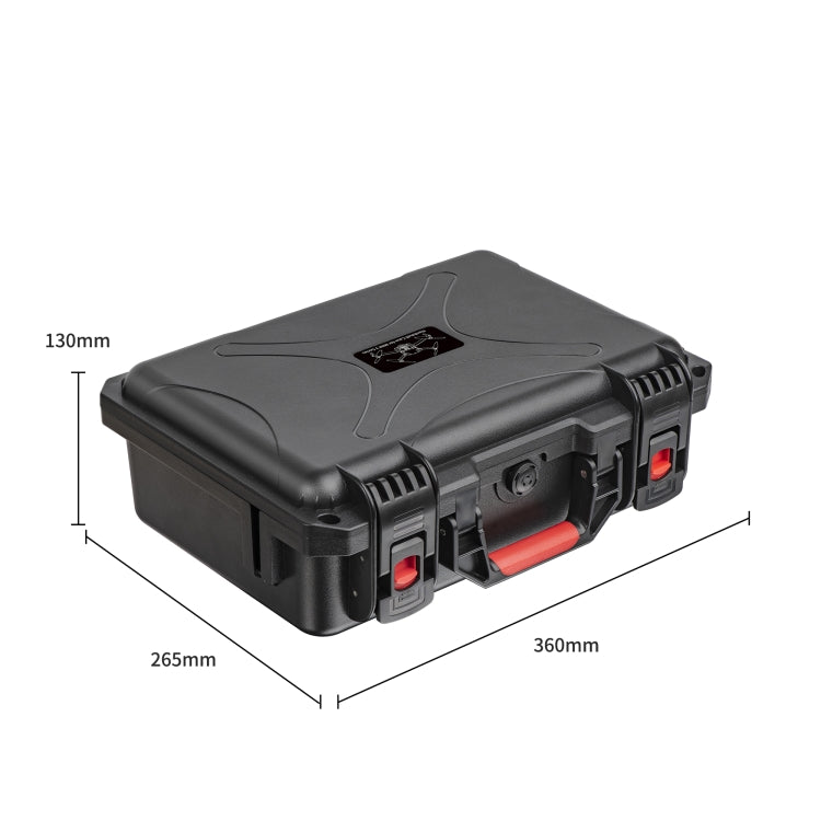 STARTRC ABS Waterproof Shockproof Suitcase Storage Box For DJI Mini 4 Series / Mini 3 Series / RC / RC-N1(Black) - Carry Cases & Bags by STARTRC | Online Shopping UK | buy2fix