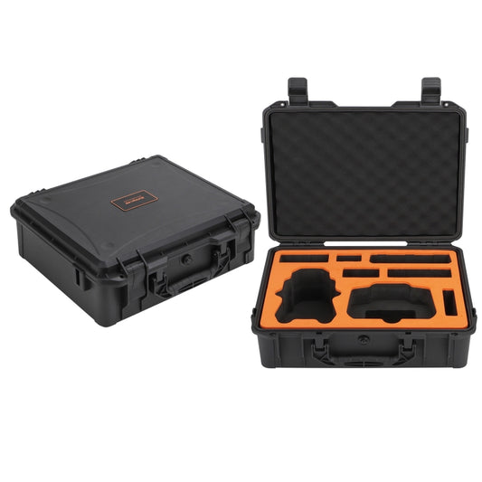 For DJI Air 3S / 3 Sunnylife Safety Carrying Case Large Capacity Waterproof Shock-proof Hard Travel Case (Black) - Carry Cases & Bags by Sunnylife | Online Shopping UK | buy2fix