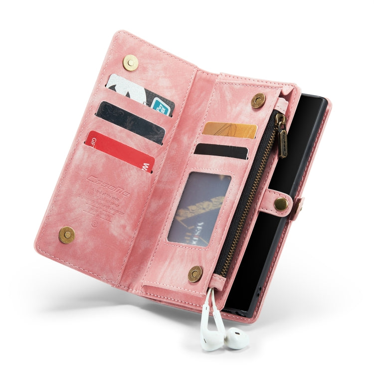 For Samsung Galaxy Note10+ CaseMe-008 Detachable Multifunctional Flip Leather Phone Case(Pink) - Galaxy Phone Cases by CaseMe | Online Shopping UK | buy2fix