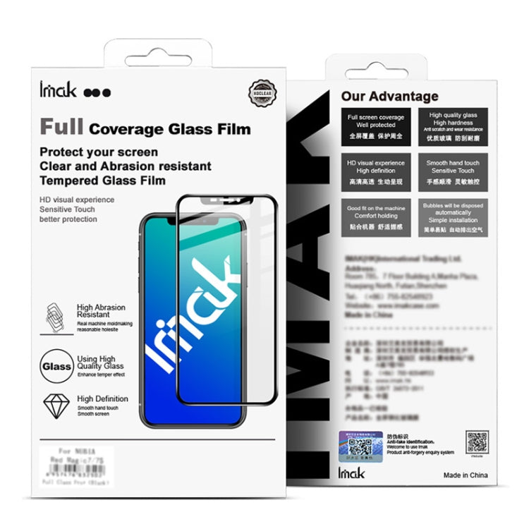 For Nokia G10 IMAK 9H Surface Hardness Full Screen Tempered Glass Film Pro+ Series - Nokia Tempered Glass by imak | Online Shopping UK | buy2fix