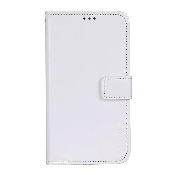 For Motorola Moto G50 idewei Crazy Horse Texture Horizontal Flip Leather Case with Holder & Card Slots & Wallet(White) - Motorola Cases by idewei | Online Shopping UK | buy2fix