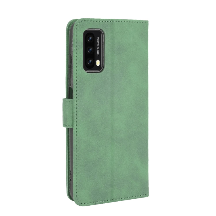 For Blackview A90 Solid Color Skin Feel Magnetic Buckle Horizontal Flip Calf Texture PU Leather Case with Holder & Card Slots & Wallet(Green) - More Brand by buy2fix | Online Shopping UK | buy2fix