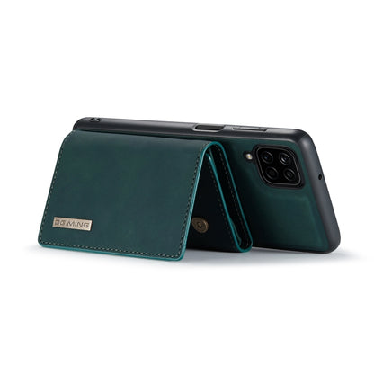 For Samsung Galaxy A12 5G DG.MING M1 Series 3-Fold Multi Card Wallet  Back Cover Shockproof Case with Holder Function(Green) - Galaxy Phone Cases by DG.MING | Online Shopping UK | buy2fix