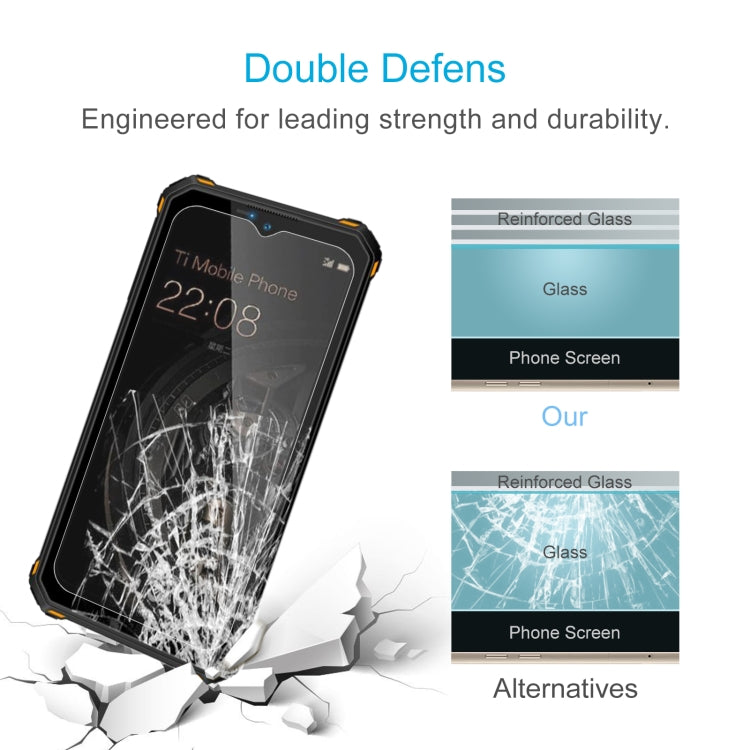 For Oukitel WP15 10 PCS 0.26mm 9H 2.5D Tempered Glass Film - Others by buy2fix | Online Shopping UK | buy2fix