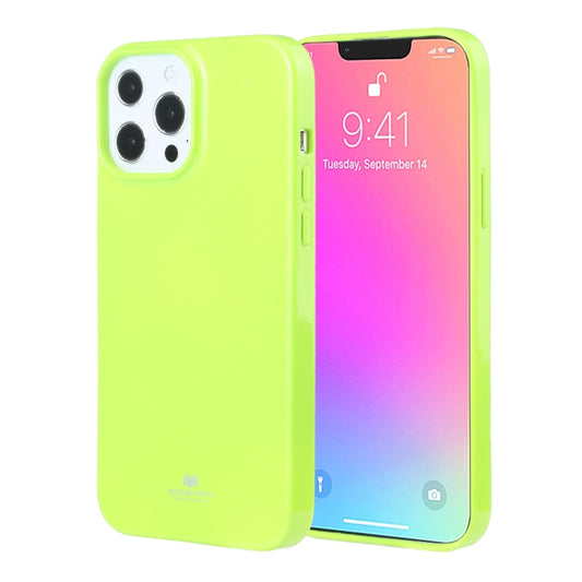 For iPhone 13 Pro Max GOOSPERY JELLY Full Coverage Soft Case (Green) - iPhone 13 Pro Max Cases by GOOSPERY | Online Shopping UK | buy2fix
