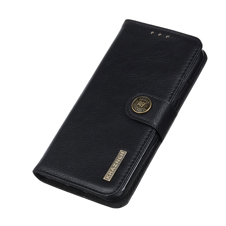 For Xiaomi Redmi 10 / Redmi Note 11 4G KHAZNEH Cowhide Texture Horizontal Flip Leather Case with Holder & Card Slots & Wallet(Black) - Xiaomi Cases by buy2fix | Online Shopping UK | buy2fix