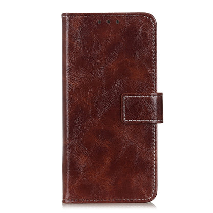 For Xiaomi Redmi 10 / Redmi Note 11 4G Retro Crazy Horse Texture Horizontal Flip Leather Case with Holder & Card Slots & Photo Frame & Wallet(Brown) - Xiaomi Cases by buy2fix | Online Shopping UK | buy2fix