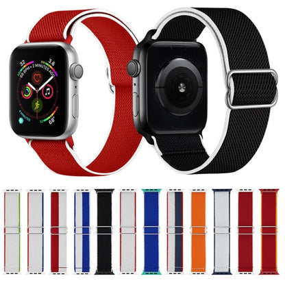 High Elastic Nylon Watch Band For Apple Watch Ultra 49mm&Watch Ultra 2 49mm / Series 9&8&7 45mm / SE 3&SE 2&6&SE&5&4 44mm / 3&2&1 42mm(China) - Watch Bands by buy2fix | Online Shopping UK | buy2fix