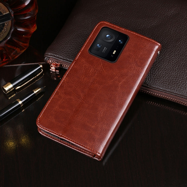 idewei Crazy Horse Texture Horizontal Flip Leather Case with Holder & Card Slots & Wallet For Xiaomi Mix 4(Rose Red) - Xiaomi Cases by idewei | Online Shopping UK | buy2fix