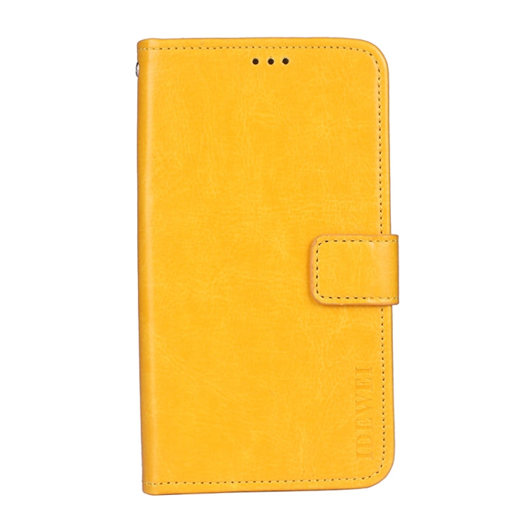 idewei Crazy Horse Texture Horizontal Flip Leather Case with Holder & Card Slots & Wallet For Xiaomi Mix 4(Yellow) - Xiaomi Cases by idewei | Online Shopping UK | buy2fix