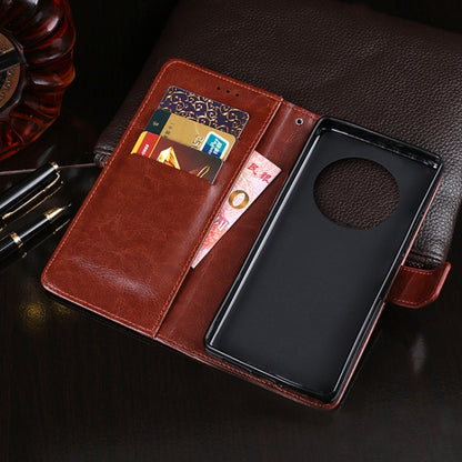 idewei Crazy Horse Texture Horizontal Flip Leather Case with Holder & Card Slots & Wallet For Honor Magic3(Black) - Honor Cases by idewei | Online Shopping UK | buy2fix