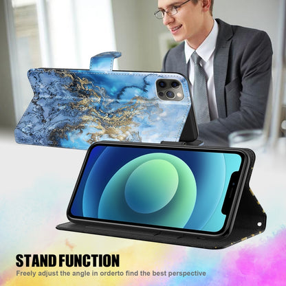 For iPhone 13 Pro Max 3D Painting Pattern Horizontal Flip TPU + PU Leather Case with Holder & Card Slots & Wallet (Milky Way) - iPhone 13 Pro Max Cases by buy2fix | Online Shopping UK | buy2fix