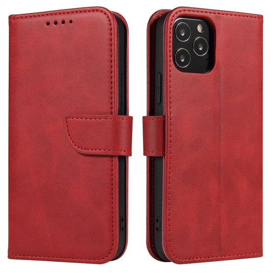 For iPhone 13 mini Calf Texture Buckle Horizontal Flip Leather Case with Holder & Card Slots & Wallet (Red) - iPhone 13 mini Cases by buy2fix | Online Shopping UK | buy2fix