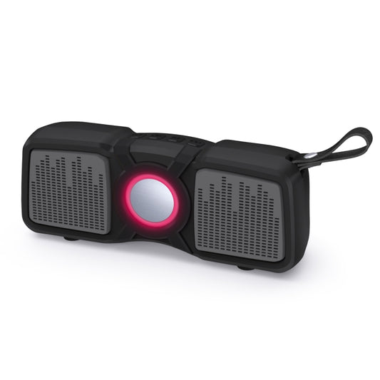 New Rixing NR-9011 Bluetooth 5.0 Portable Outdoor Wireless Bluetooth Speaker(Grey) - Desktop Speaker by NewRixing | Online Shopping UK | buy2fix