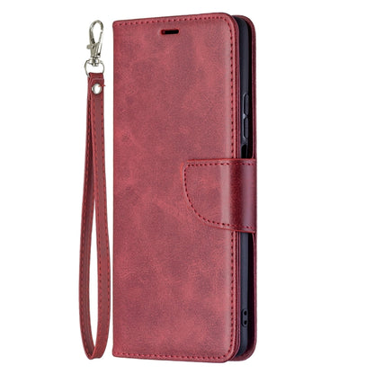 For Xiaomi Mi 11T Retro Lambskin Texture Pure Color Horizontal Flip PU Leather Case with Holder & Card Slots & Wallet & Lanyard(Red) - Xiaomi Cases by buy2fix | Online Shopping UK | buy2fix