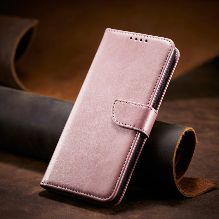 For Xiaomi Redmi 9 Calf Texture Buckle Horizontal Flip Leather Case with Holder & Card Slots & Wallet(Rose Gold) - Xiaomi Cases by buy2fix | Online Shopping UK | buy2fix