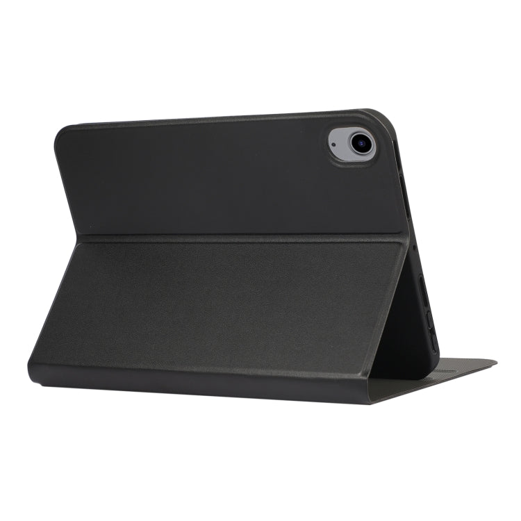 For iPad mini 6 Voltage Craft Texture TPU Horizontal Flip Protective Tablet Case with Holder(Black) - iPad mini 6 Cases by buy2fix | Online Shopping UK | buy2fix