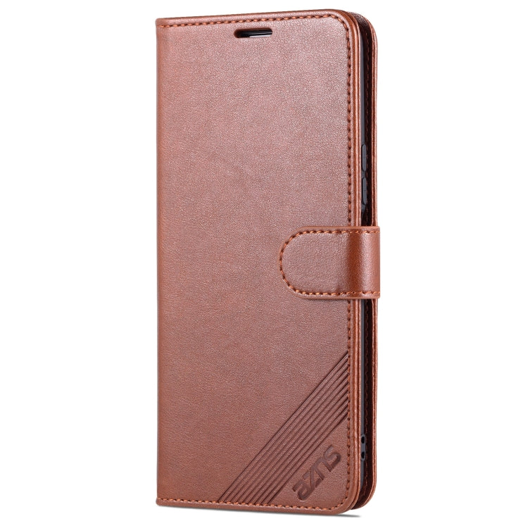 For Honor X20 AZNS Sheepskin Texture Horizontal Flip Leather Case with Holder & Card Slots & Wallet(Brown) - Honor Cases by AZNS | Online Shopping UK | buy2fix