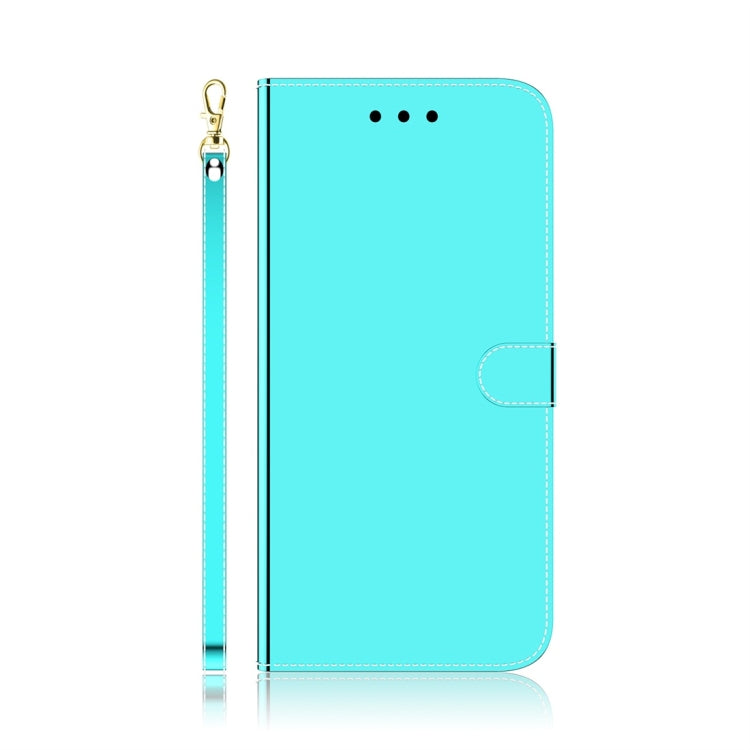 For Xiaomi Redmi Note 7S / Note 7 Imitated Mirror Surface Horizontal Flip Leather Case with Holder & Card Slots & Wallet & Lanyard(Mint Green) - Xiaomi Cases by buy2fix | Online Shopping UK | buy2fix