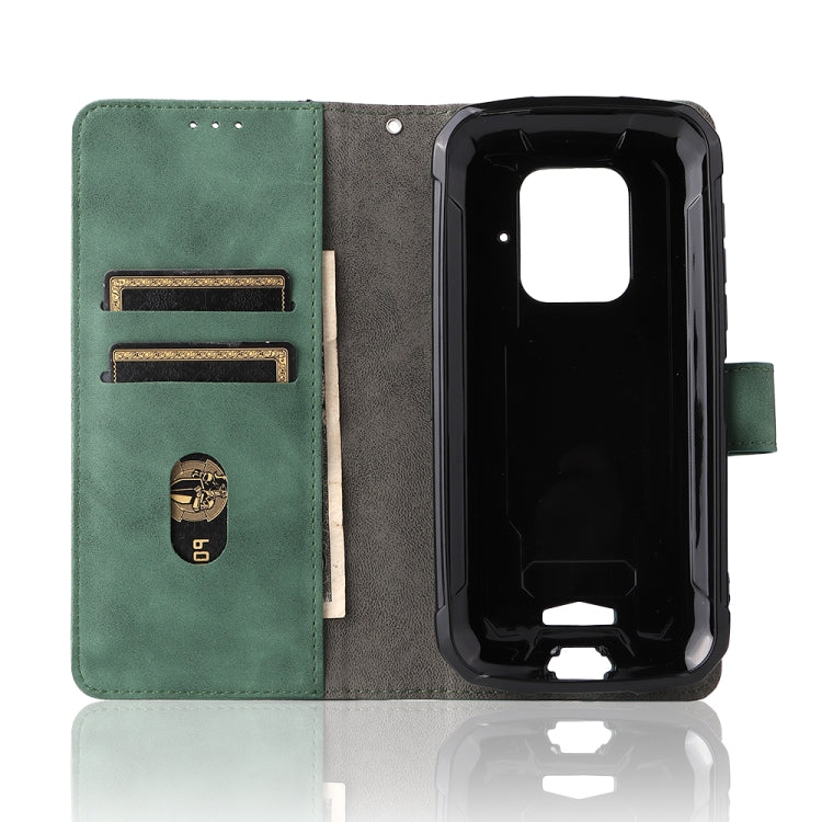 For Doogee S59 / S59 Pro Solid Color Skin Feel Magnetic Buckle Horizontal Flip Calf Texture PU Leather Case with Holder & Card Slots & Wallet(Green) - More Brand by buy2fix | Online Shopping UK | buy2fix