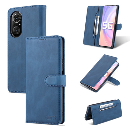 For Honor 50 SE AZNS Dream II Skin Feel PU+TPU Horizontal Flip Leather Case with Holder & Card Slots & Wallet(Blue) - Honor Cases by AZNS | Online Shopping UK | buy2fix