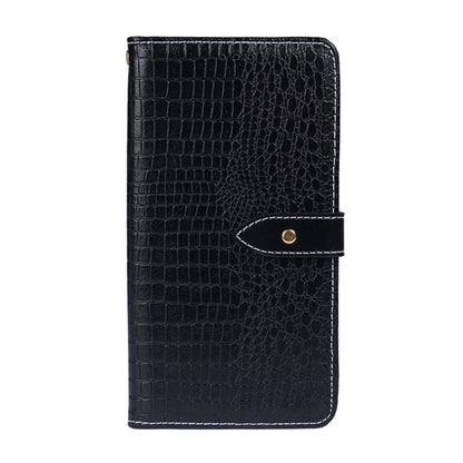 For Asus ROG Phone 5s idewei Crocodile Texture Horizontal Flip Leather Case with Holder & Card Slots & Wallet(Black) - ASUS Cases by idewei | Online Shopping UK | buy2fix