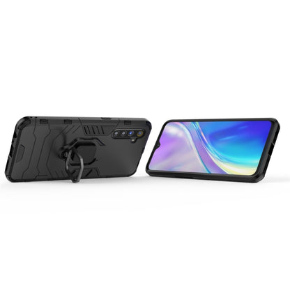 For OPPO Realme XT & K5 Shockproof PC + TPU Protective Case with Magnetic Ring Holder(Black) - Realme Cases by buy2fix | Online Shopping UK | buy2fix