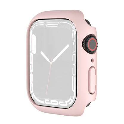 Shockproof TPU Protective Case For Apple Watch Series 9 / 8 / 7 41mm(Pink) - Watch Cases by buy2fix | Online Shopping UK | buy2fix