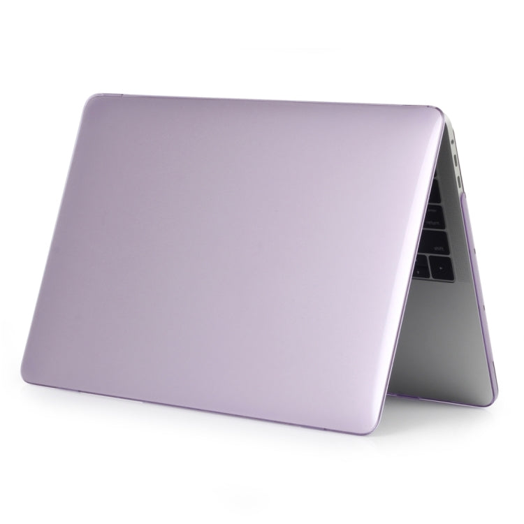 Laptop Crystal Style Protective Case For MacBook Pro 14.2 inch A2442 2021(Purple) - MacBook Pro Cases by buy2fix | Online Shopping UK | buy2fix