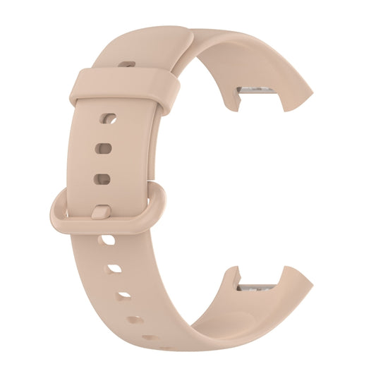 For Xiaomi Redmi Watch 2 Solid Color Silicone Strap Watch Band(Cherry Blossom Pink) - Watch Bands by buy2fix | Online Shopping UK | buy2fix