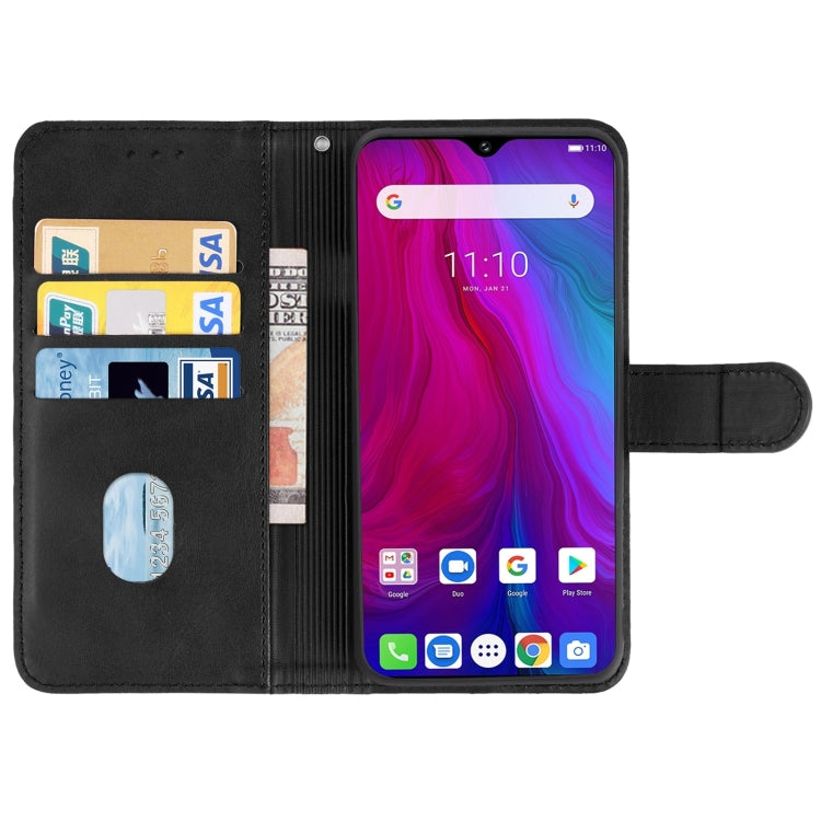 Leather Phone Case For Ulefone Power 6(Black) - Ulefone Cases by buy2fix | Online Shopping UK | buy2fix