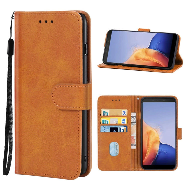 Leather Phone Case For Ulefone Armor X9 / X9 Pro(Brown) - Ulefone Cases by buy2fix | Online Shopping UK | buy2fix