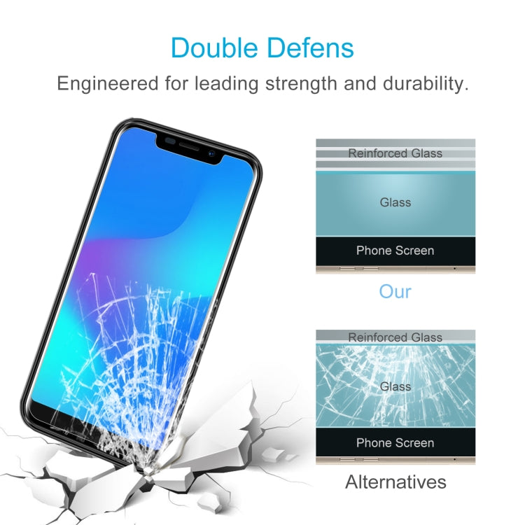 50 PCS 0.26mm 9H 2.5D Tempered Glass Film For Doogee X70 - For Doogee by buy2fix | Online Shopping UK | buy2fix