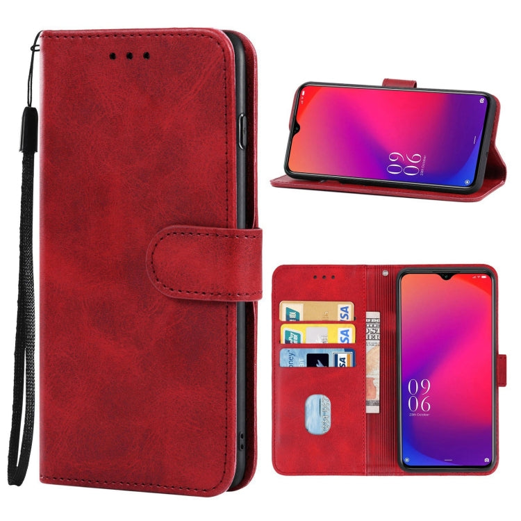 Leather Phone Case For Doogee X95(Red) - More Brand by buy2fix | Online Shopping UK | buy2fix