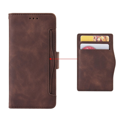 For Ulefone Armor X9 Skin Feel Calf Pattern Leather Phone Case(Brown) - Ulefone Cases by buy2fix | Online Shopping UK | buy2fix