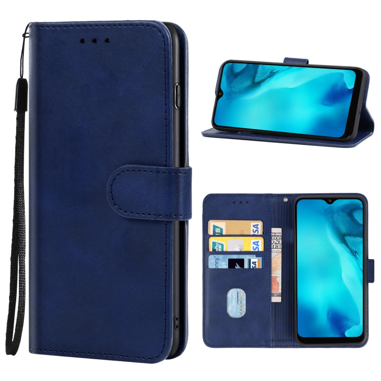 Leather Phone Case For Doogee X93(Blue) - More Brand by buy2fix | Online Shopping UK | buy2fix