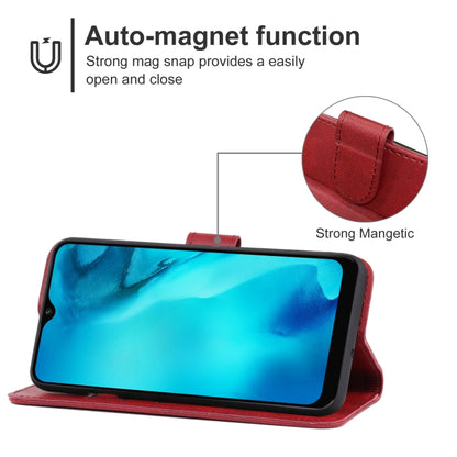 Leather Phone Case For Doogee X93(Red) - More Brand by buy2fix | Online Shopping UK | buy2fix