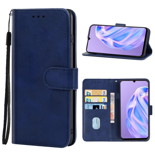 Leather Phone Case For Ulefone Note 6P(Blue) - Ulefone Cases by buy2fix | Online Shopping UK | buy2fix