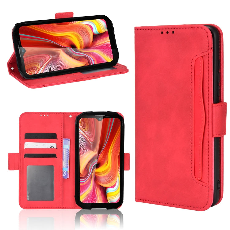 For Doogee S96 Pro Skin Feel Calf Pattern Leather Phone Case(Red) - Doogee Cases by buy2fix | Online Shopping UK | buy2fix