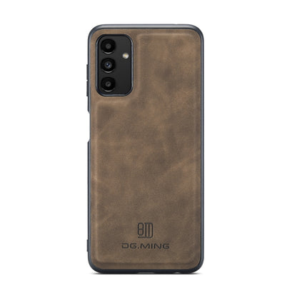 For Samsung Galaxy A13 4G DG.MING M1 Series 3-Fold Multi Card Wallet  Phone Case(Coffee) - Galaxy Phone Cases by DG.MING | Online Shopping UK | buy2fix