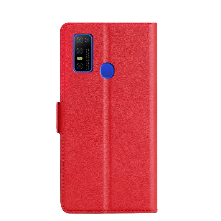 For Doogee N30 Ultra-thin Voltage Side Buckle PU + TPU Leather Phone Case(Red) - More Brand by buy2fix | Online Shopping UK | buy2fix