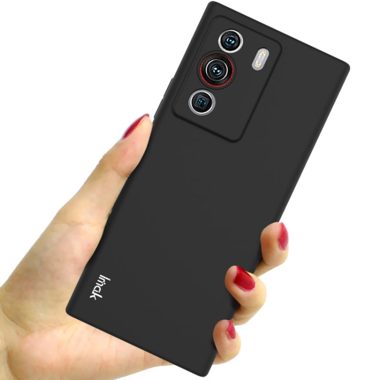 For ZTE nubia Z40 Pro 5G IMAK UC-3 Series Shockproof Frosted TPU Phone Case(Black) - ZTE Cases by imak | Online Shopping UK | buy2fix