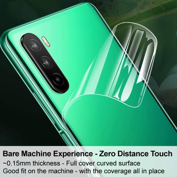 For OPPO Find X5 2 PCS imak HD Hydrogel Film Phone Back Protector - OPPO Tempered Glass by imak | Online Shopping UK | buy2fix