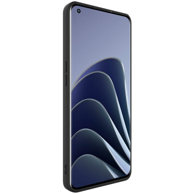 For OnePlus 10 Pro 5G IMAK UC-4 Series Straight Edge TPU Soft Phone Case(Black) - OnePlus Cases by imak | Online Shopping UK | buy2fix