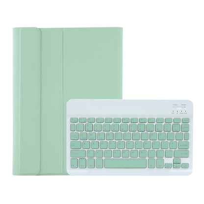 A610B Candy Color Bluetooth Keyboard Leather Case with Pen Slot For Samsung Galaxy Tab S6 Lite 10.4 inch SM-P610 / SM-P615(Light Green) - Samsung Keyboard by buy2fix | Online Shopping UK | buy2fix