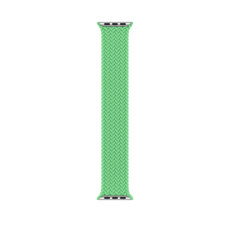 135mm Nylon Braided Watch Band For Apple Watch Ultra 49mm&Watch Ultra 2 49mm / Series 9&8&7 45mm / SE 3&SE 2&6&SE&5&4 44mm / 3&2&1 42mm (Green) - Watch Bands by buy2fix | Online Shopping UK | buy2fix