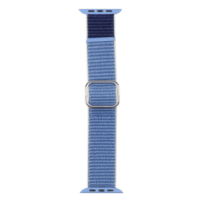 Nylon Watch Band For Apple Watch Ultra 49mm&Watch Ultra 2 49mm / Series 9&8&7 45mm / SE 3&SE 2&6&SE&5&4 44mm / 3&2&1 42mm(Smoke Purple) - Watch Bands by buy2fix | Online Shopping UK | buy2fix