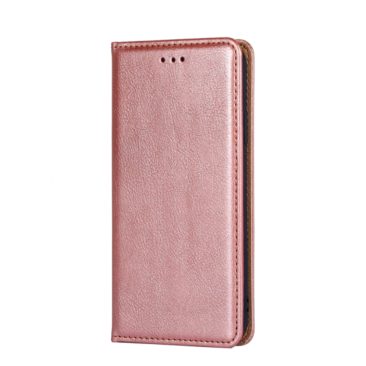 For Blackview A55 Pro Pure Color Magnetic Leather Phone Case(Rose Gold) - More Brand by buy2fix | Online Shopping UK | buy2fix