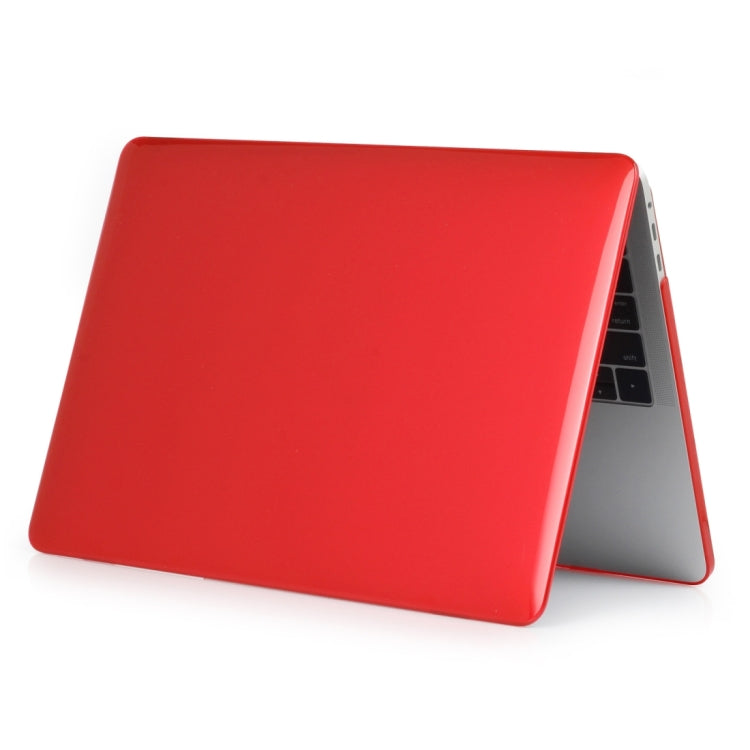 Laptop Crystal Style Protective Case For MacBook Pro 13.3 inch 2022(Red) - MacBook Pro Cases by buy2fix | Online Shopping UK | buy2fix